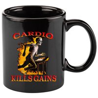 Cardio Kills The Gains Tank Top 11oz C Handle Ceramic Mug