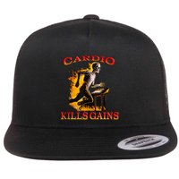 Cardio Kills The Gains Tank Top Flat Bill Trucker Hat