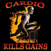 Cardio Kills The Gains Tank Top Flat Bill Trucker Hat