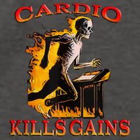 Cardio Kills The Gains Tank Top Vector Backpack