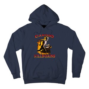 Cardio Kills The Gains Tank Top Hoodie