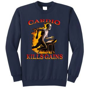 Cardio Kills The Gains Tank Top Sweatshirt