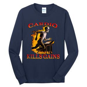 Cardio Kills The Gains Tank Top Tall Long Sleeve T-Shirt