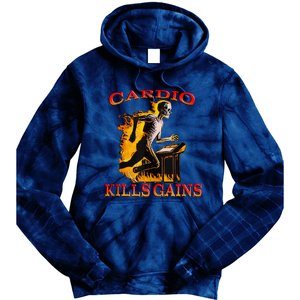 Cardio Kills The Gains Tank Top Tie Dye Hoodie