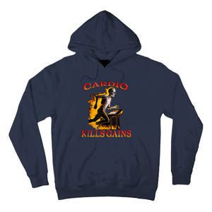 Cardio Kills The Gains Tank Top Tall Hoodie