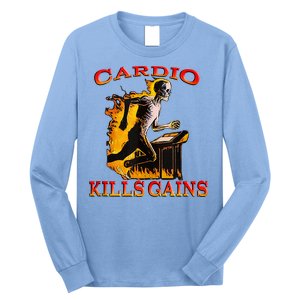 Cardio Kills The Gains Tank Top Long Sleeve Shirt