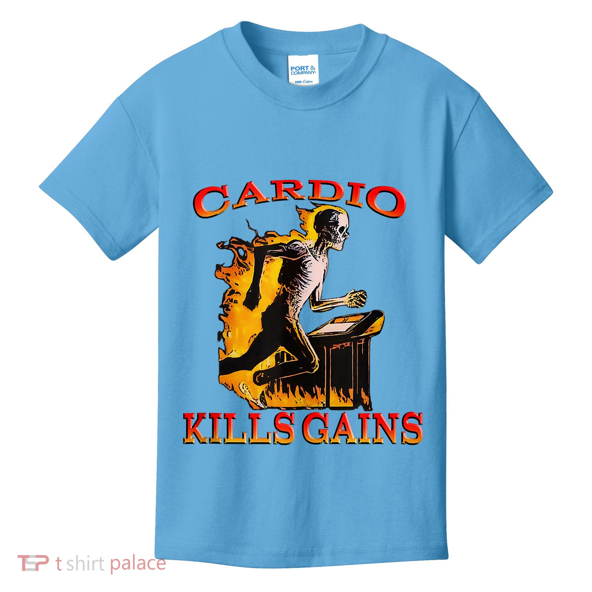 Cardio Kills The Gains Tank Top Kids T-Shirt