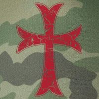 Crusader Knights Templer Cross Legacy Tie Dye Trucker Hat