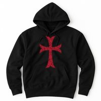 Crusader Knights Templer Cross Hoodie