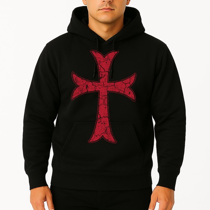 Crusader Knights Templer Cross Hoodie