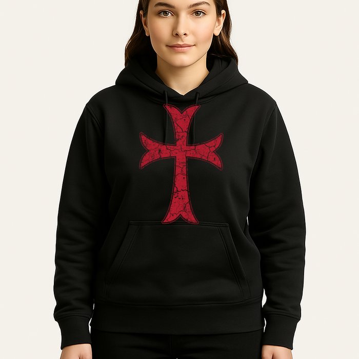 Crusader Knights Templer Cross Hoodie