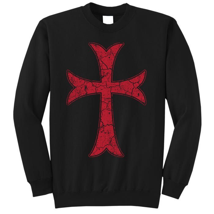 Crusader Knights Templer Cross Sweatshirt