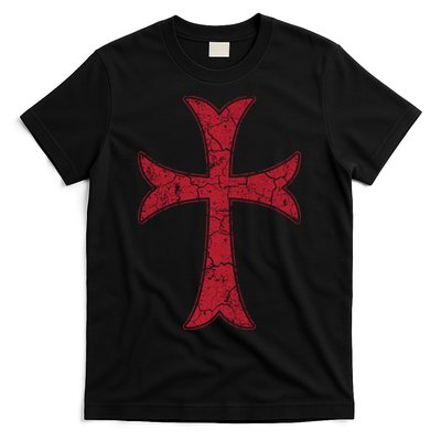 Crusader Knights Templer Cross T-Shirt