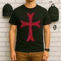 Crusader Knights Templer Cross T-Shirt