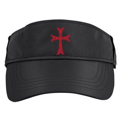Crusader Knights Templer Cross Adult Drive Performance Visor
