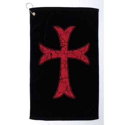 Crusader Knights Templer Cross Golf Towel