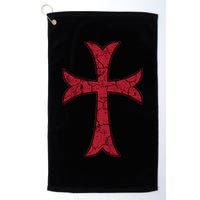 Crusader Knights Templer Cross Golf Towel
