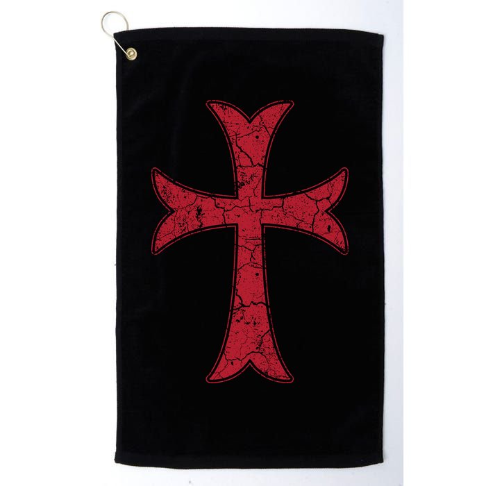 Crusader Knights Templer Cross Golf Towel
