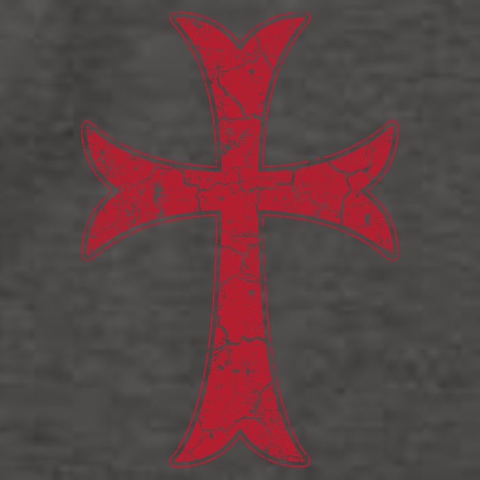 Crusader Knights Templer Cross Vector Backpack