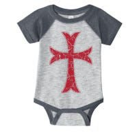 Crusader Knights Templer Cross Infant Baby Jersey Bodysuit