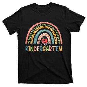 Cute Kindergarten Teacher Boho Rainbow Team Kinder T-Shirt