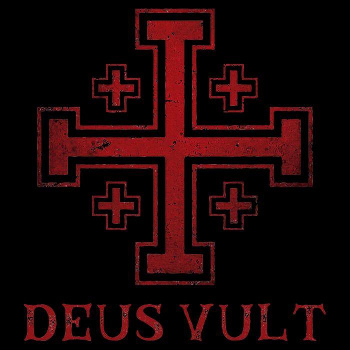 Catholic Knight Templar Crusader Cross 16oz Travel Tumbler