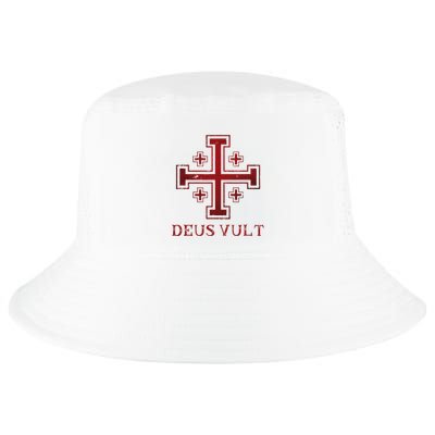 Catholic Knight Templar Crusader Cross Cool Comfort Performance Bucket Hat
