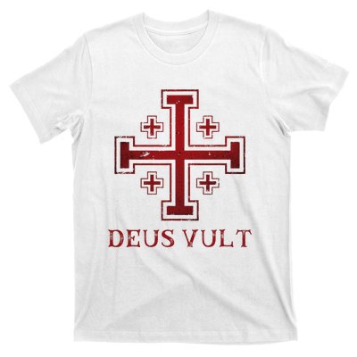 Catholic Knight Templar Crusader Cross T-Shirt