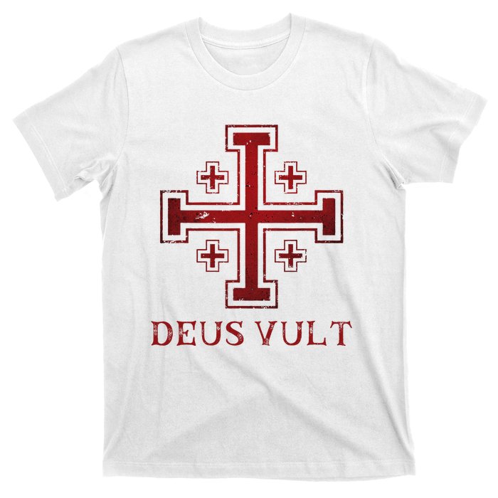 Catholic Knight Templar Crusader Cross T-Shirt