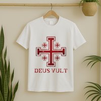 Catholic Knight Templar Crusader Cross T-Shirt