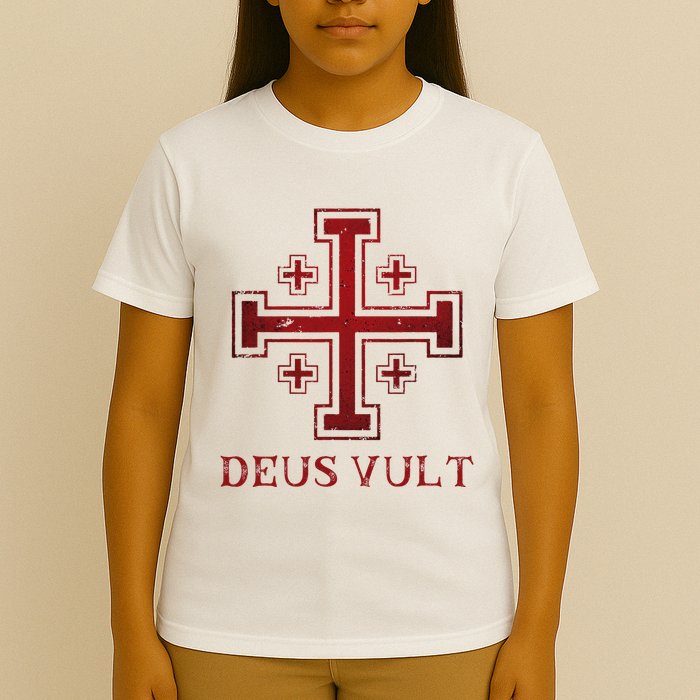 Catholic Knight Templar Crusader Cross T-Shirt