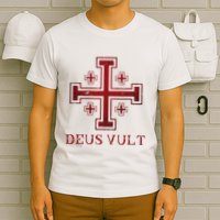 Catholic Knight Templar Crusader Cross T-Shirt