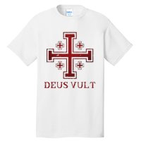 Catholic Knight Templar Crusader Cross Tall T-Shirt