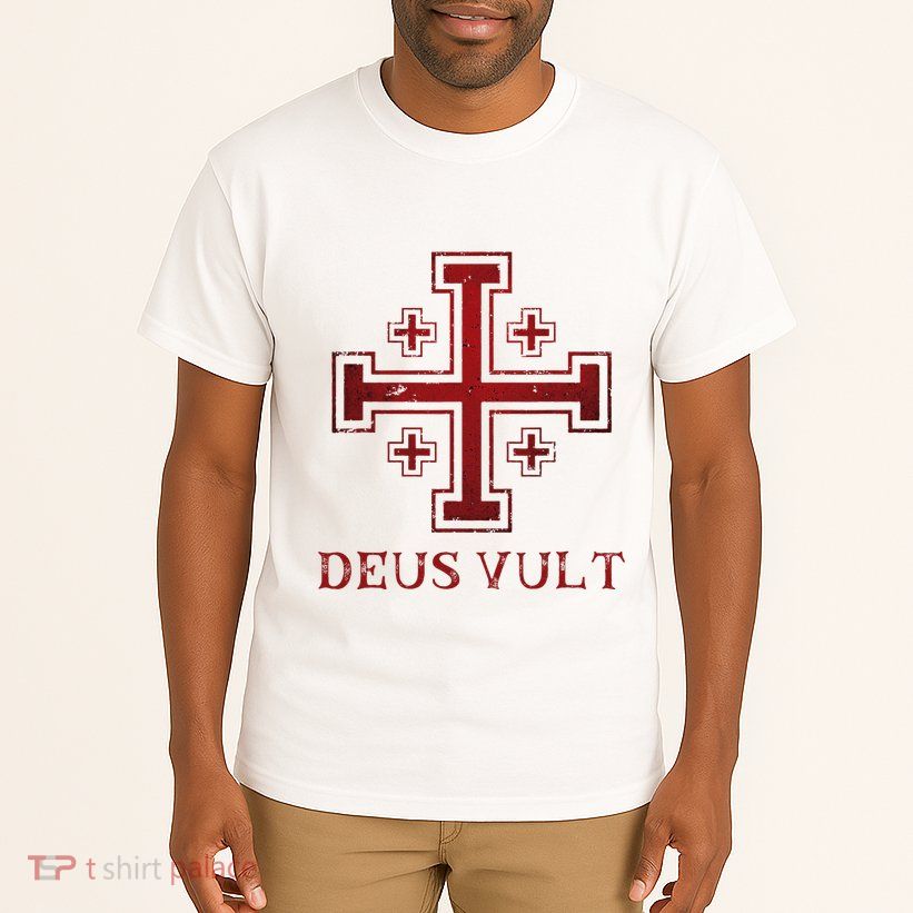 Catholic Knight Templar Crusader Cross Tall T-Shirt