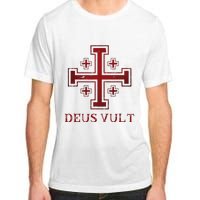 Catholic Knight Templar Crusader Cross Adult ChromaSoft Performance T-Shirt