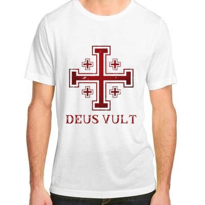 Catholic Knight Templar Crusader Cross Adult ChromaSoft Performance T-Shirt