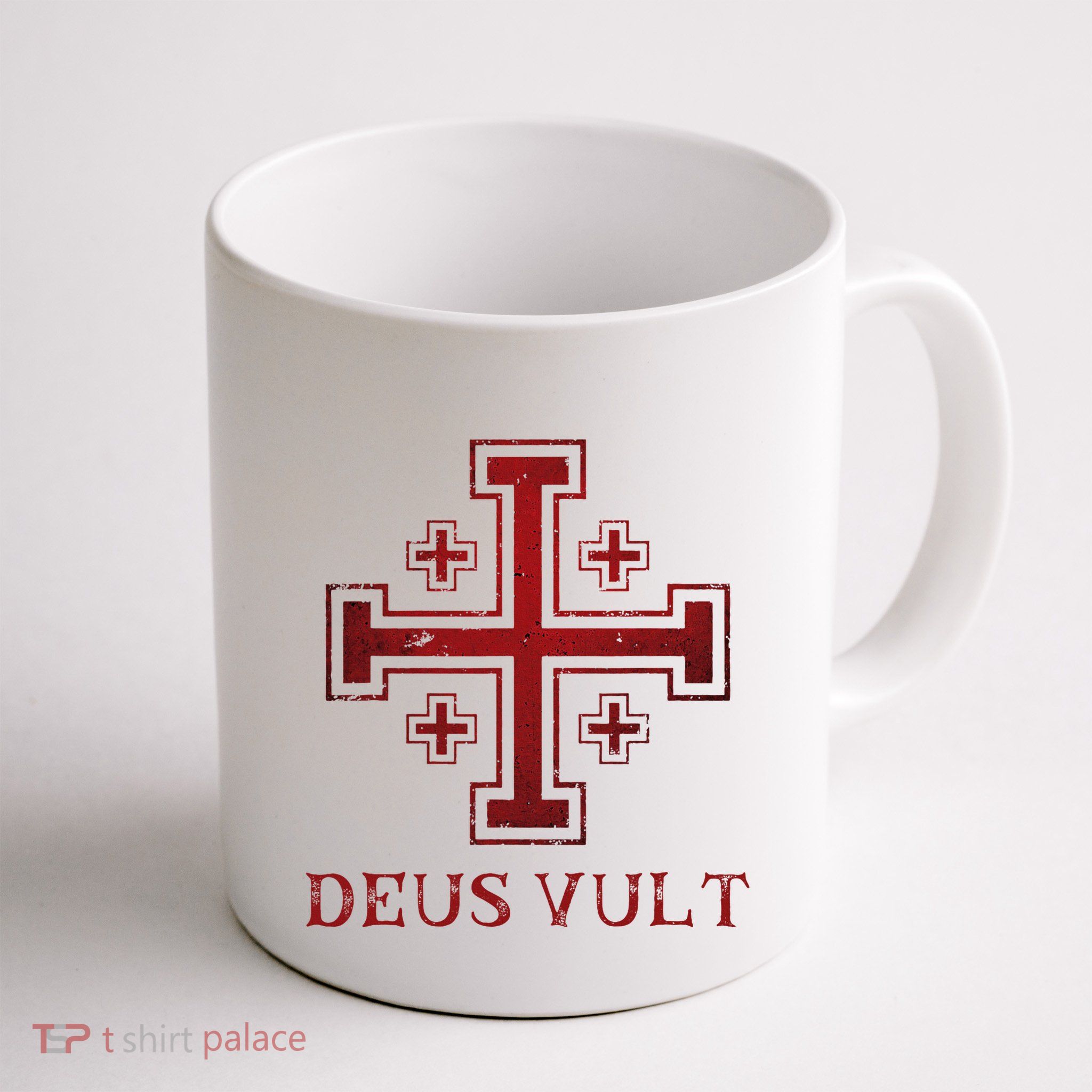 Catholic Knight Templar Crusader Cross Mug