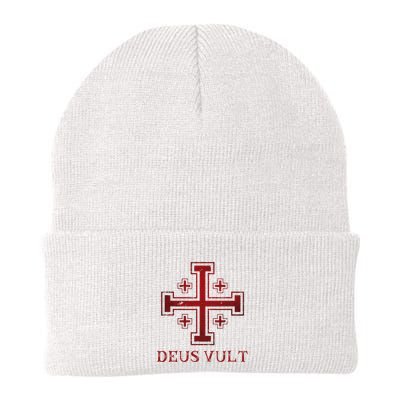 Catholic Knight Templar Crusader Cross Beanie