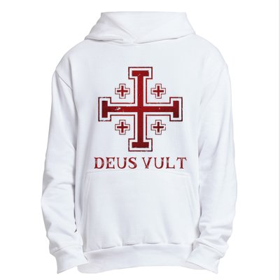 Catholic Knight Templar Crusader Cross Urban Pullover Hoodie