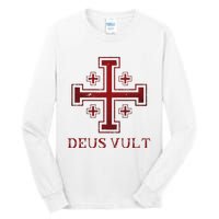 Catholic Knight Templar Crusader Cross Tall Long Sleeve T-Shirt