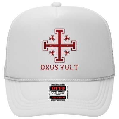 Catholic Knight Templar Crusader Cross Trucker Hat
