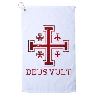 Catholic Knight Templar Crusader Cross Golf Towel