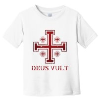 Catholic Knight Templar Crusader Cross Toddler T-Shirt