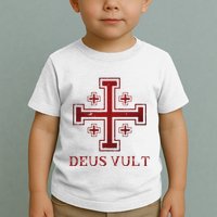 Catholic Knight Templar Crusader Cross Toddler T-Shirt