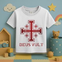 Catholic Knight Templar Crusader Cross Toddler T-Shirt