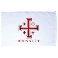 Catholic Knight Templar Crusader Cross Microfiber Hand Towel