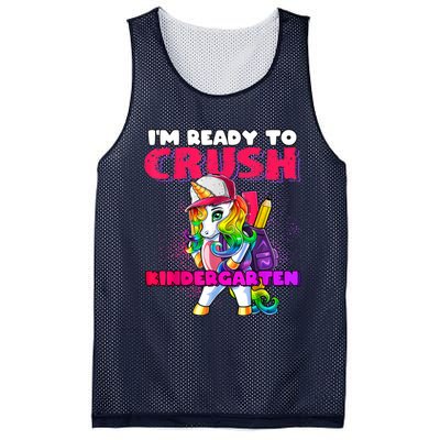 Crush Kindergarten Unicorn Backpack Back To School Girl Mesh Reversible Basketball Jersey Tank