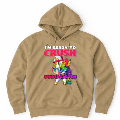 Crush Kindergarten Unicorn Backpack Back To School Girl Hoodie