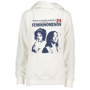 Chappell Kamala What We Really Need Is A Femininomenon Womens Funnel Neck Pullover Hood