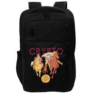 Crypto Knight Warrior Bitcoin Impact Tech Backpack